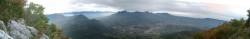 Vue panoramique depuis le mont Peney