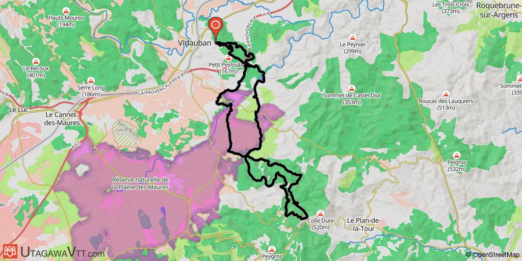 La Mauresque 2017 - 40 km