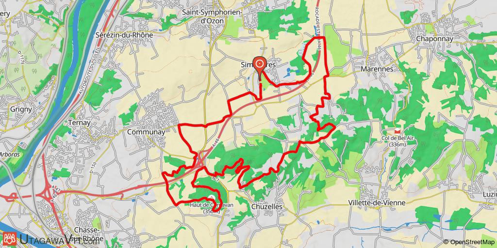 Simandres - Rando des grenouilles 2017 - 25 km
