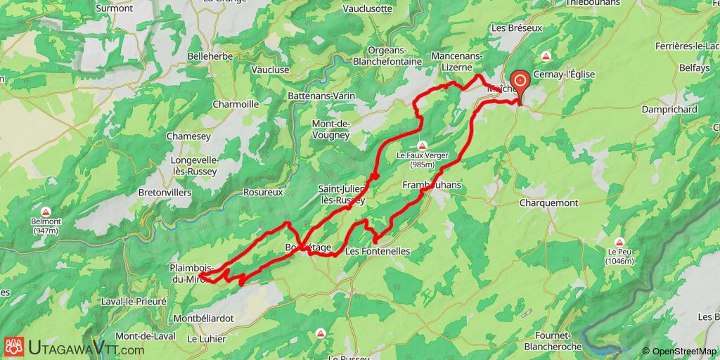 Grand tour du plateau de Maîche