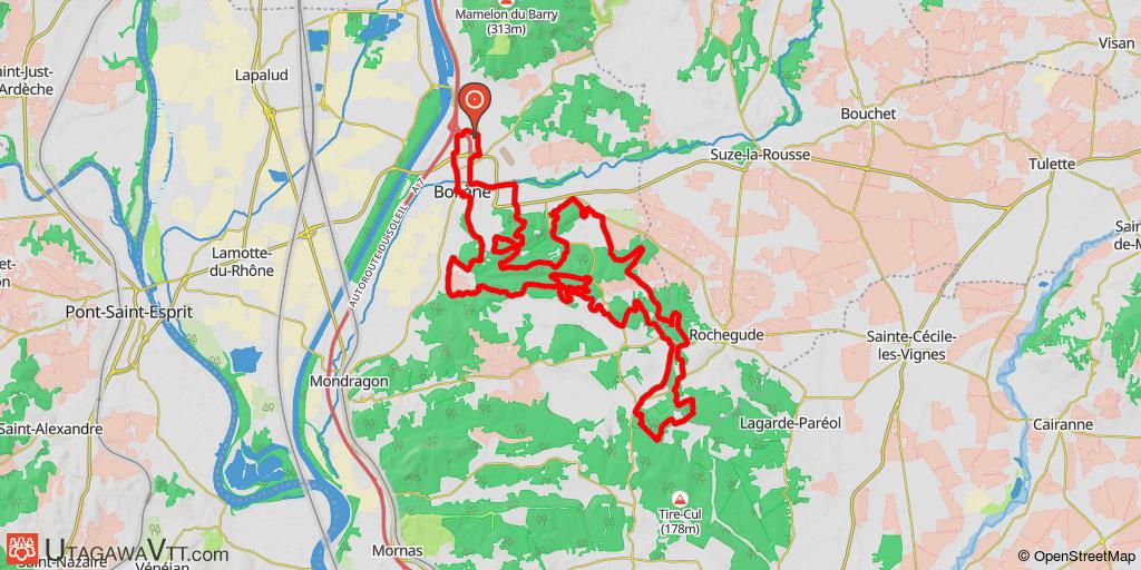 Rando du Lez 2007 - 43 km