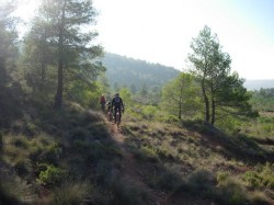 km 6 petite remontée au dessus de la bergerie ruinée