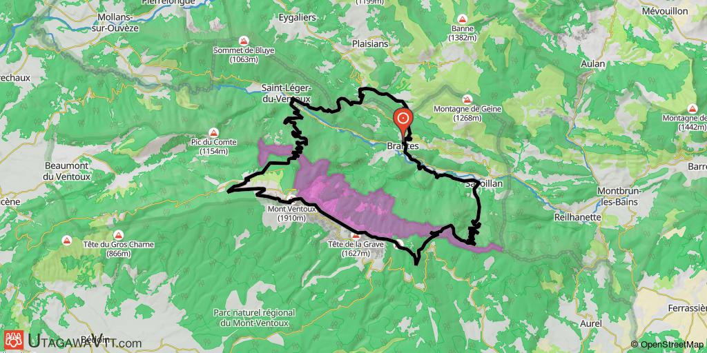 Le Ventoux par Brantes