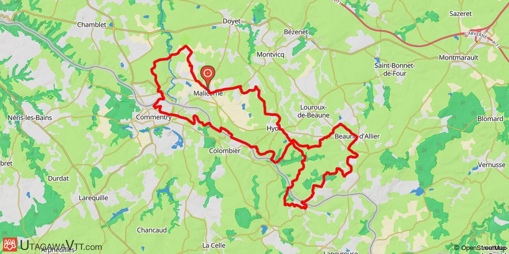 Commentryenne 2017 - 45 km - Départ de Malicorne