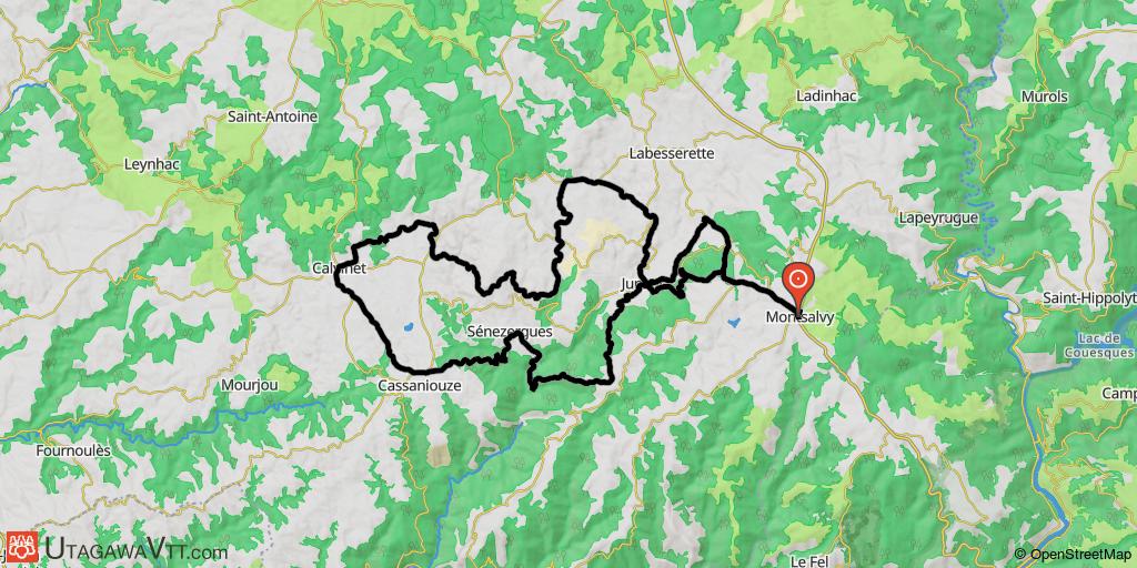 Montsalvy - Ronde de la Châtaigneraie - 45 km