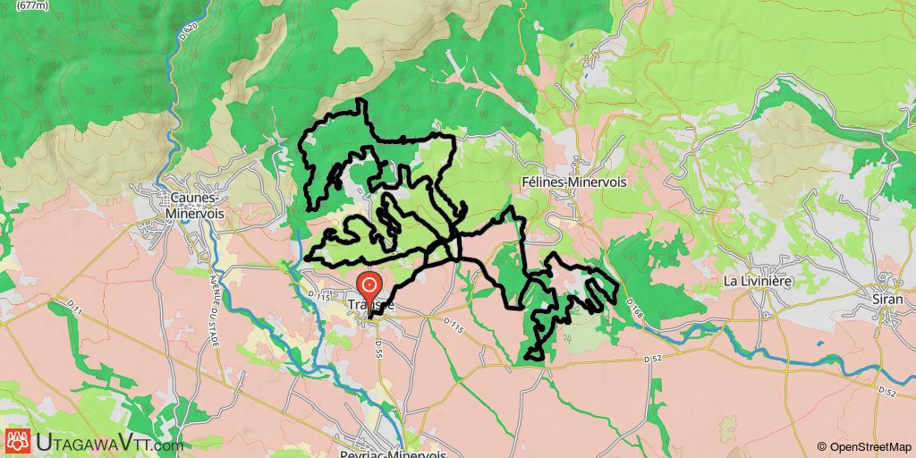 Trausse-Minervois - Téléthon 2017 - 43 km