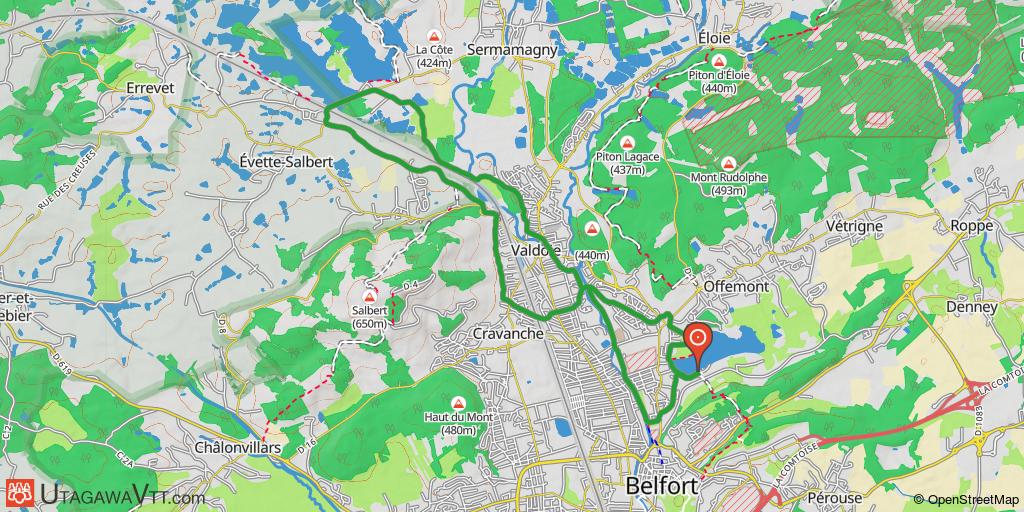 Belfort - Circuit n°11 : Lac du Malsaucy