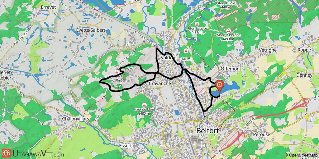 Belfort - Circuit n° 13 : Le Salbert