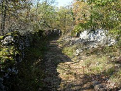 Km13 chemin du causse à la Gamasse
