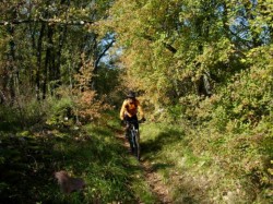 Km16 ça continue vers le Pech Favard