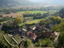 Village vue d’en haut