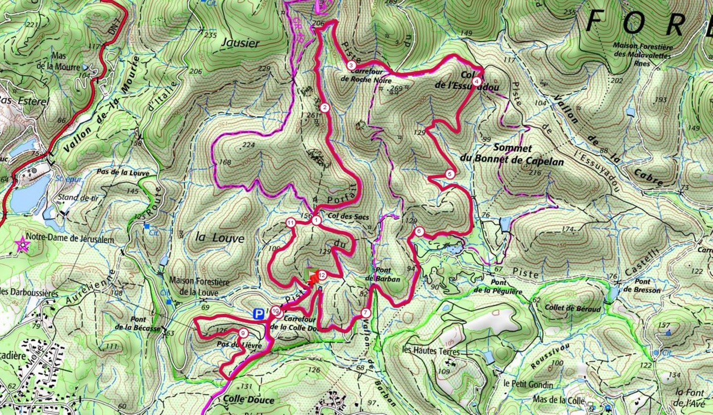 Colle Douce - Roche Noire