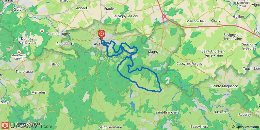 Avallon : petite rando sympa