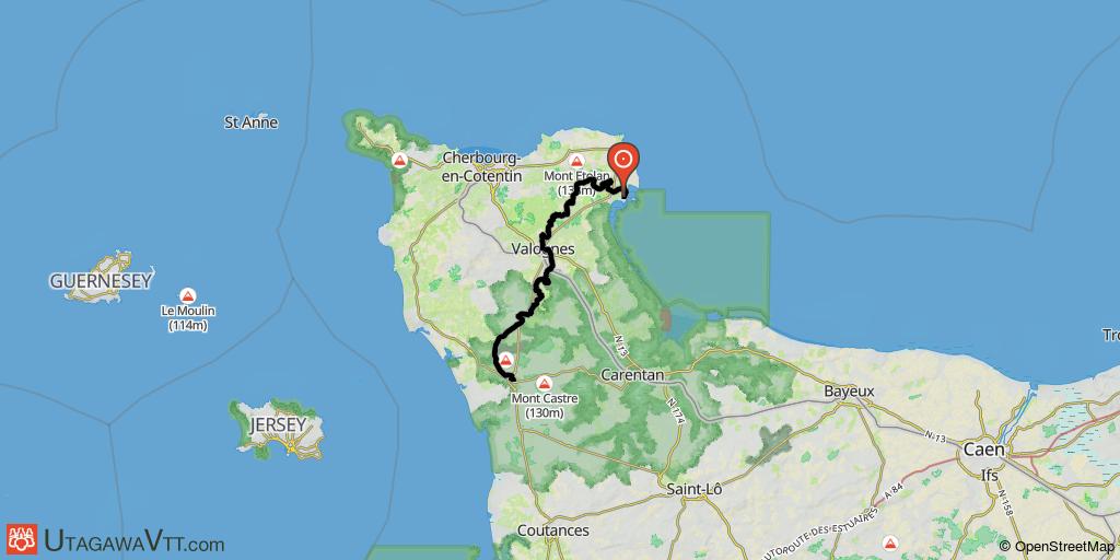 Tatihou - Le Mont Saint-Michel - Etape 1 : Saint-Vaast - La Haye-du-Puits
