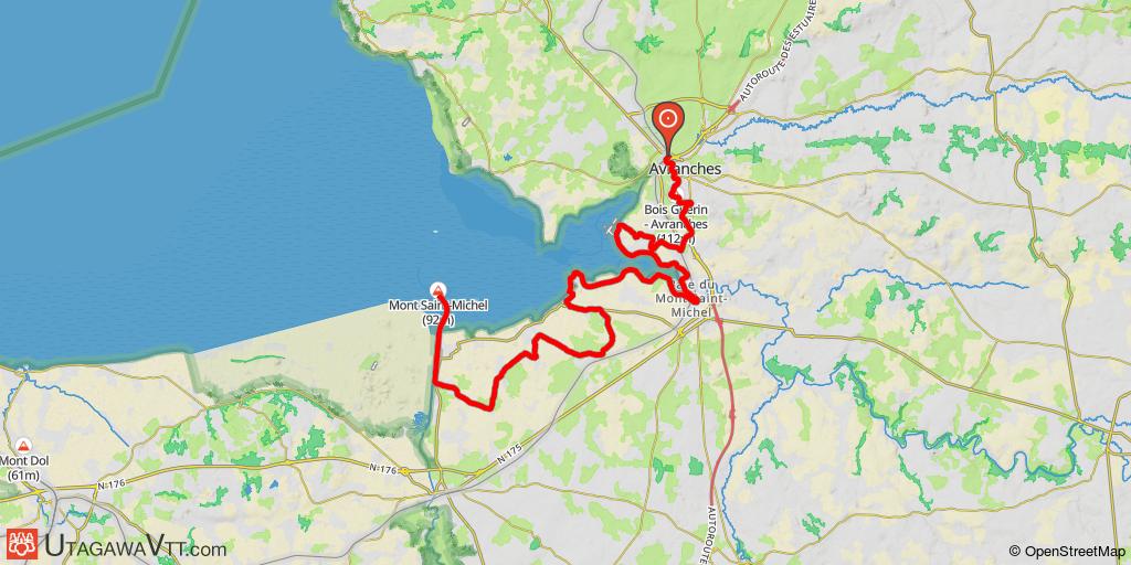 Tatihou - Le Mont Saint-Michel - Etape 4 - Avranches - Le Mont Saint-Michel