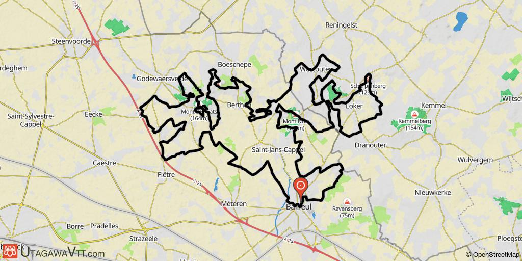 Rando des Monts des Flandres 2015 - 80 km