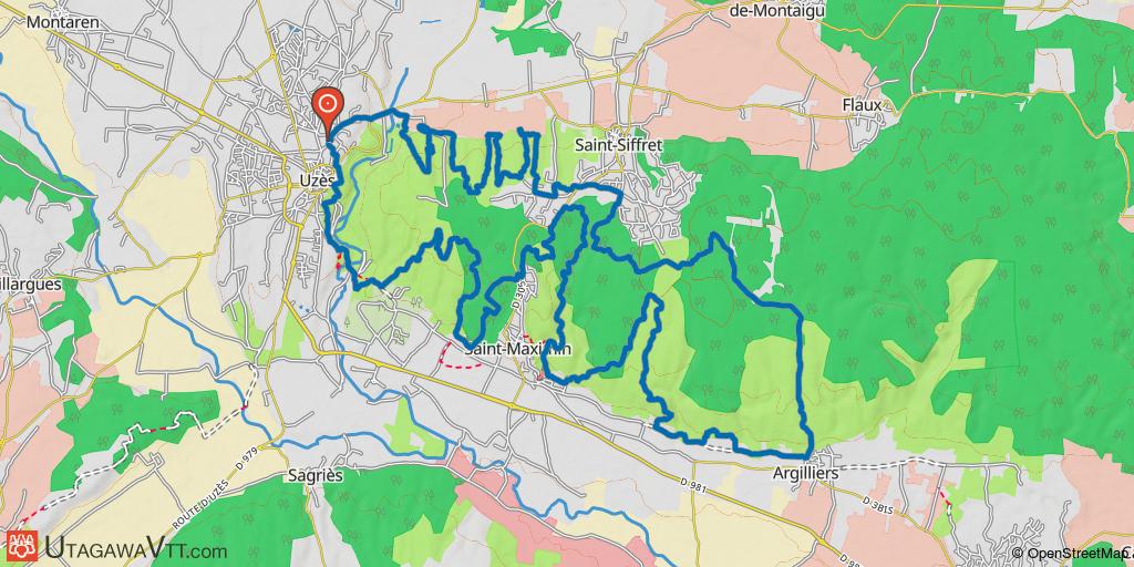 Uzès : VTTruffes 2018 - 35 km