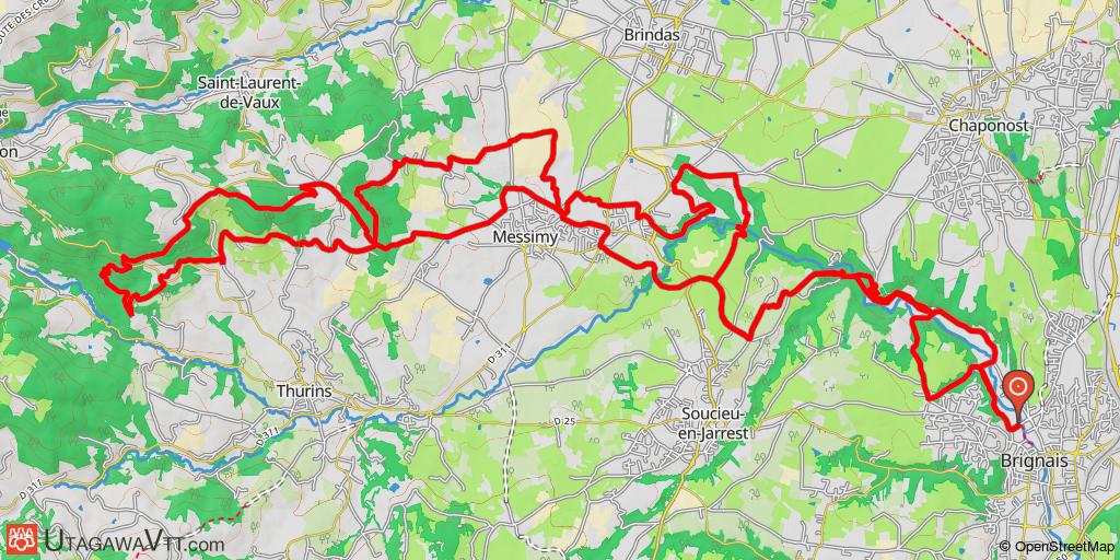 Brignais - La Henri Anglade 2007 - 39 km