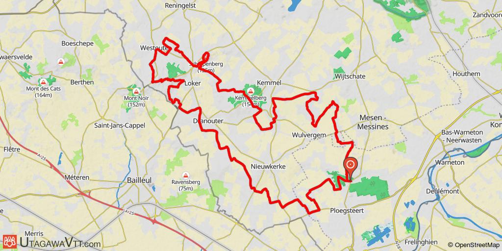 Ploegsteert : Rando de la Hutte 2016 - 50 km