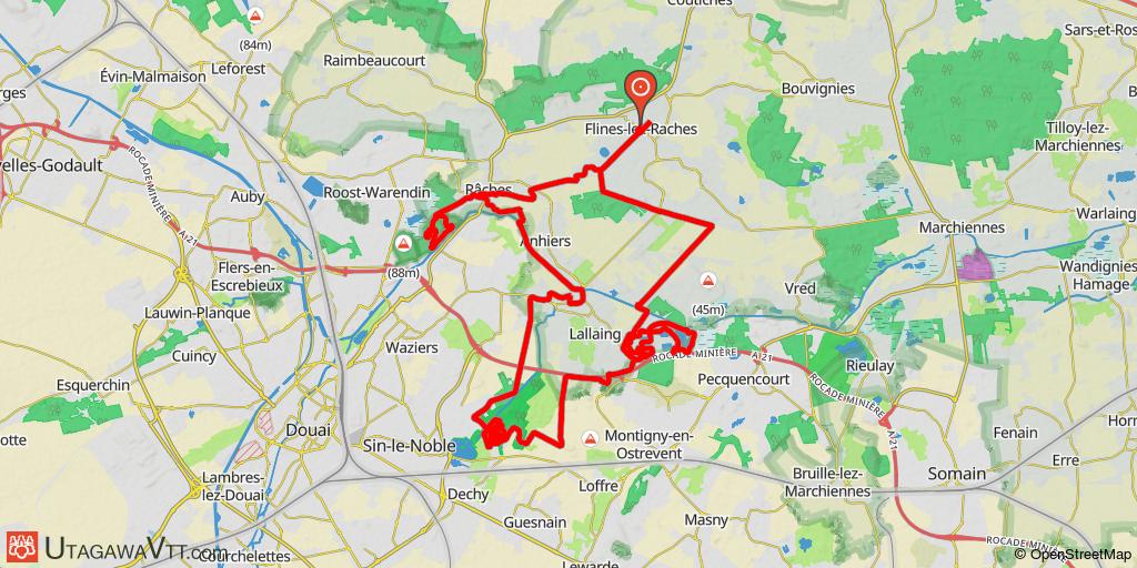 Rando VTT des Renards des Sables 2016 - 43 km