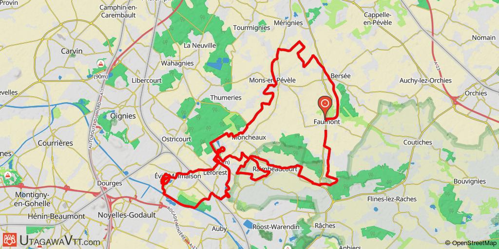 Chicon Bike Tour 2016 - 47 km