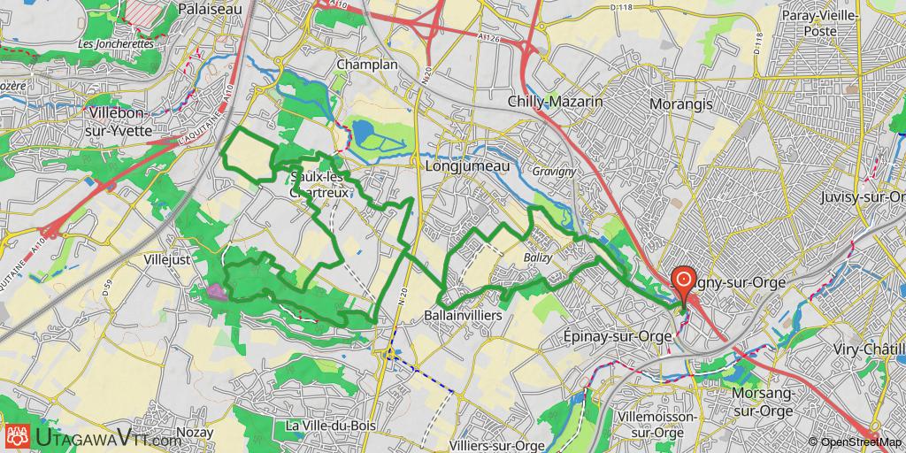 De l'Yvette à l'Orge 2017 - 30 km