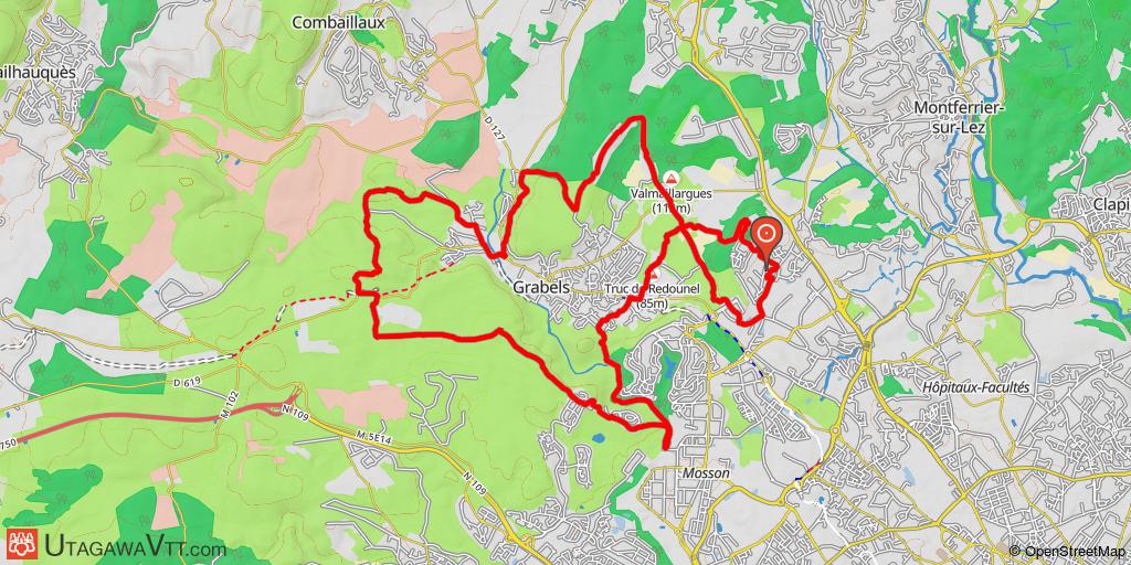 Randonnée de Grabels - 25 km