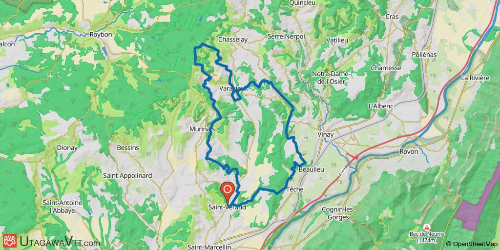 Saint-Vérand - Ronde des Rameaux 2018 - 35 km