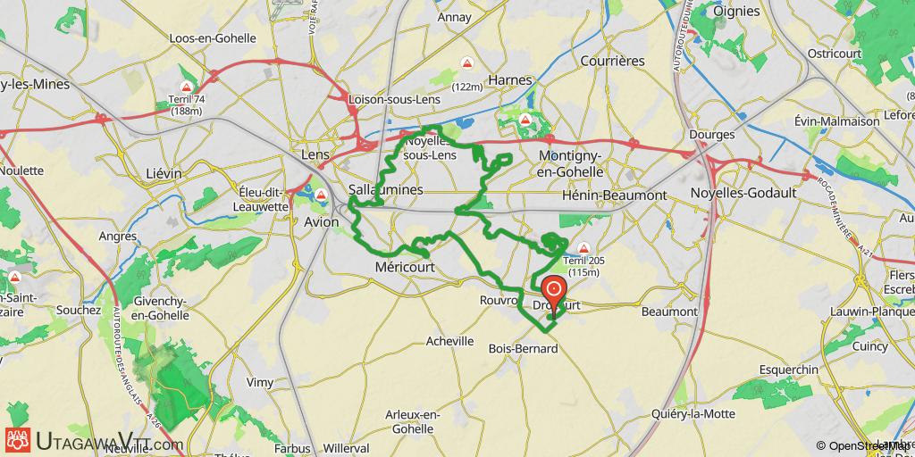 Drocourtoise 2017 - 35 km