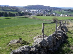 Plateau de l'Aubrac avant Nasbinals