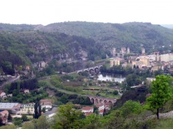 Vue sur Cahors
