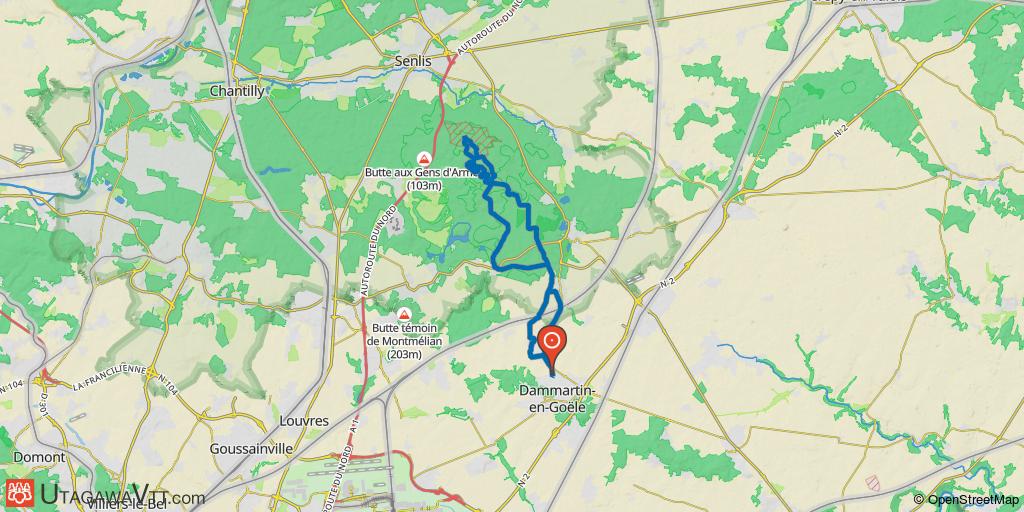 Randonnée de Dammartin-en-Goële 2018 - 37 km