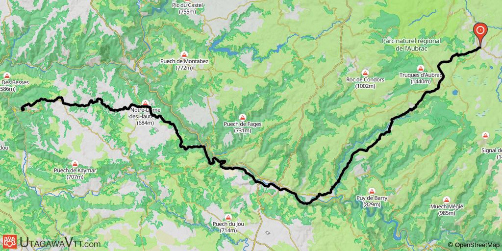 Chemin de Compostelle - Nasbinals - Conques (Etape 3/19)