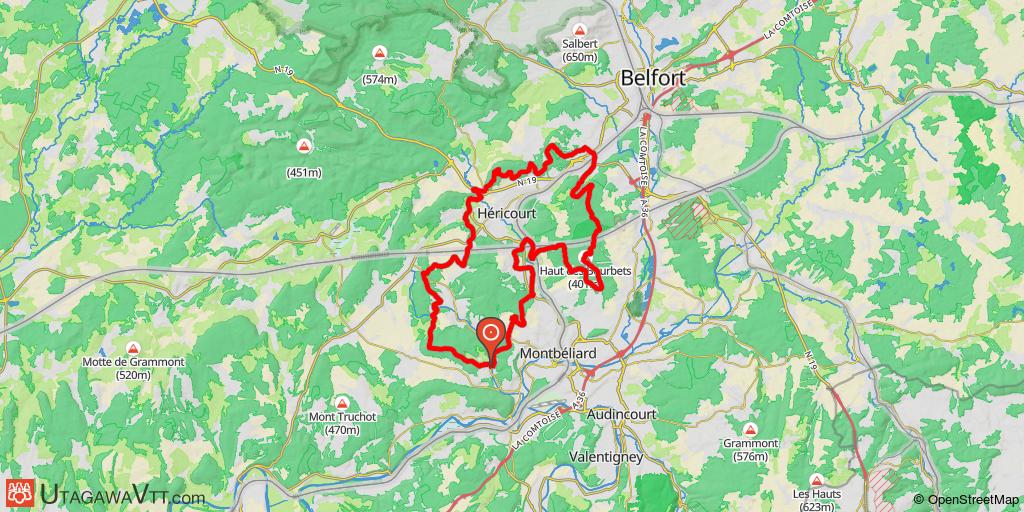 Parcours du Ciron