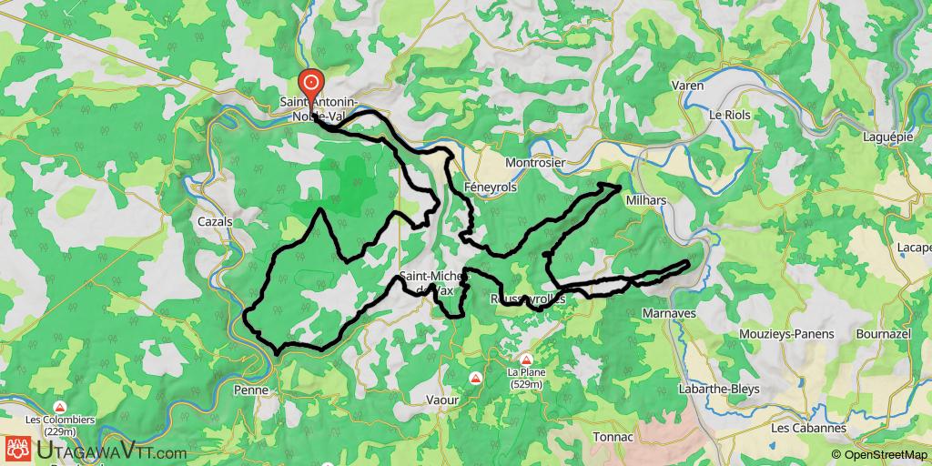 Saint Antoninoise 2018 - 60 km