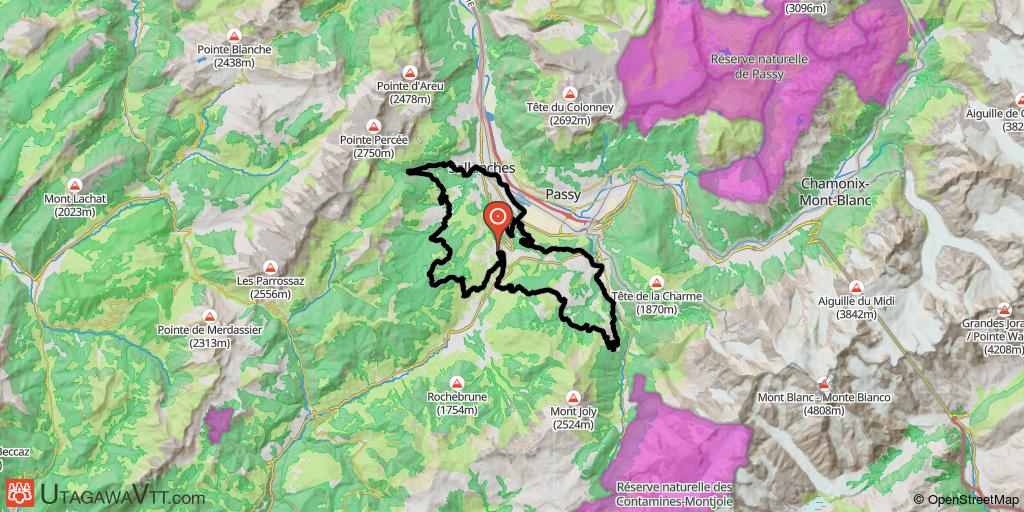 La Flée depuis Combloux