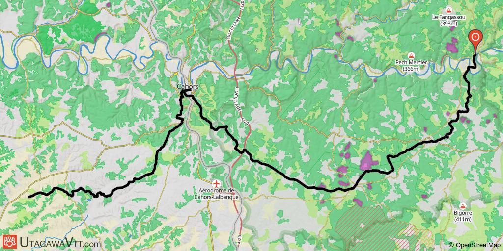 Chemin de Compostelle - Cajarc - Montcuq (Etape 5/19)