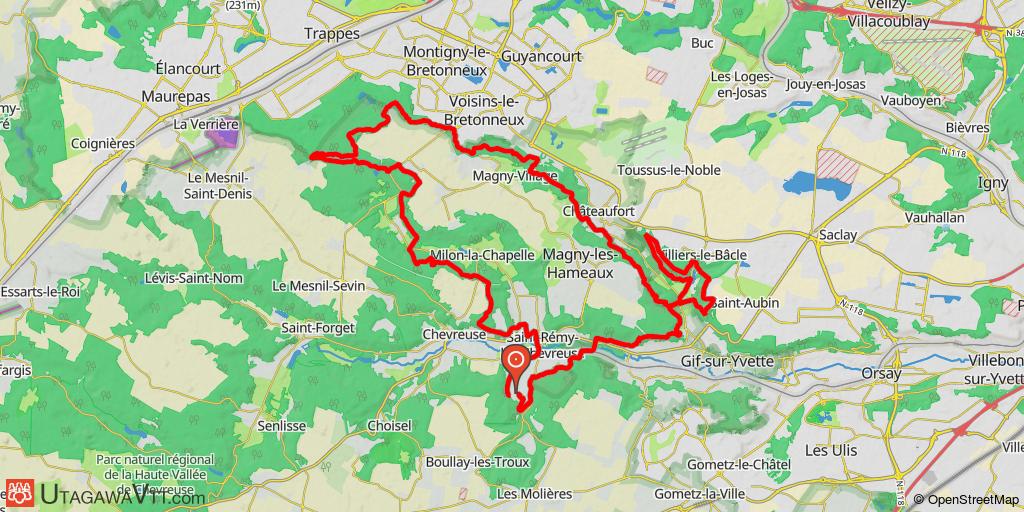 La "Jean Racine" 2018 -  44 km