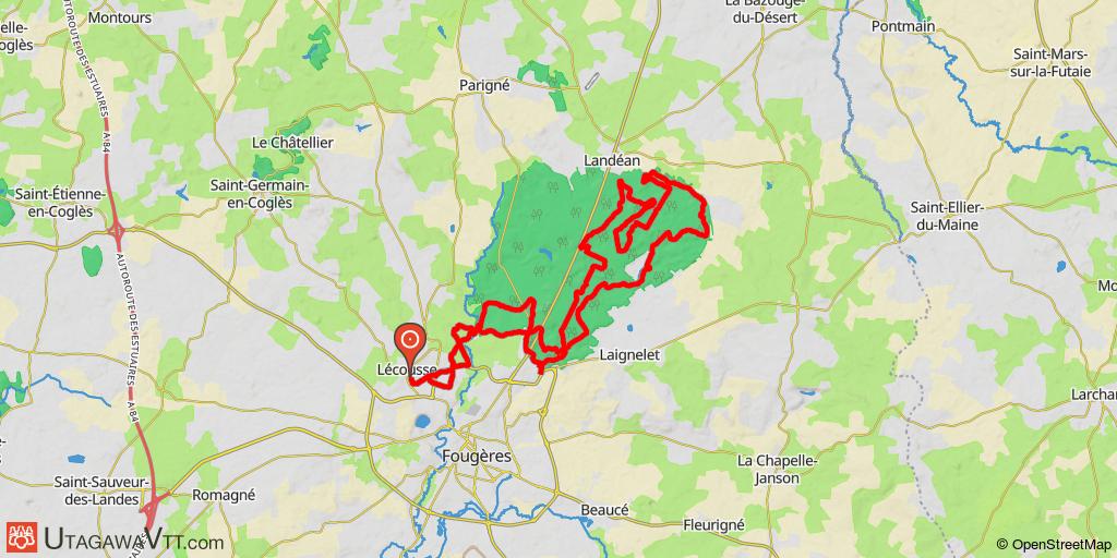 Randonnée de Lécousse 2018 - 35 km