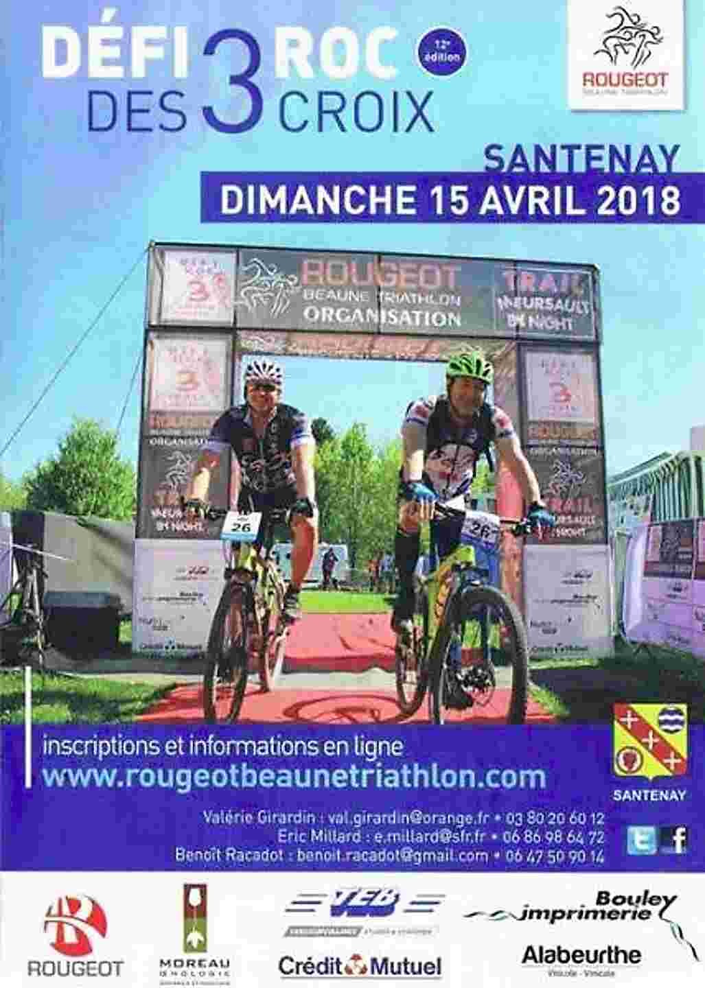 Défi Roc des Trois Croix 2018 - Parcours VTT Half Défi