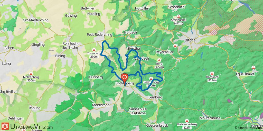 Enchenberg - Lambach - Sierthal : Tour des lacs