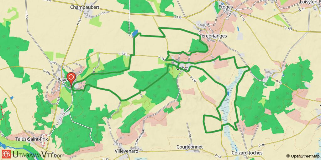 Première rando de Baye - 30 km