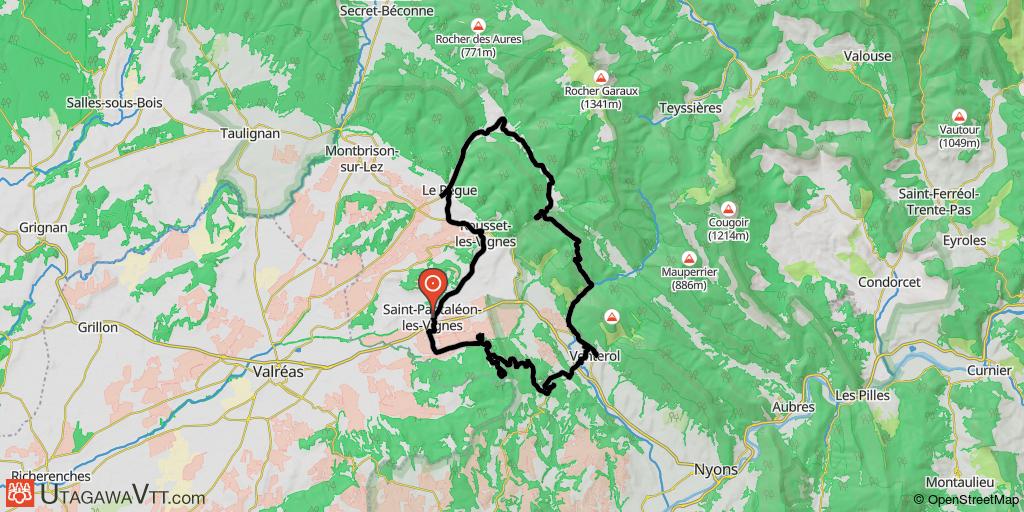 Saint Pantaléon - Venterol - Col de Sausse