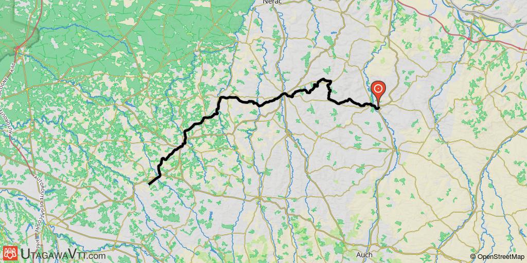 Chemin de Compostelle - Lectoure - Manciet (Etape 7/19)