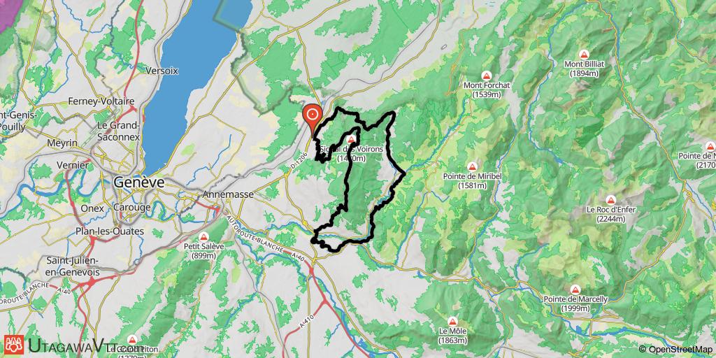 Les Voirons et la Vallée Verte