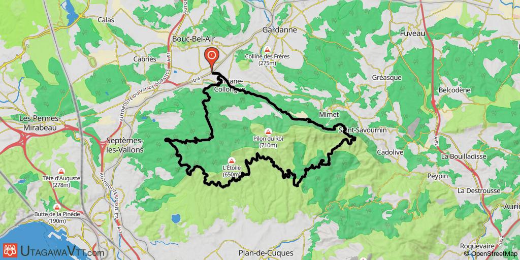 Le tour de la chaine de l'Etoile