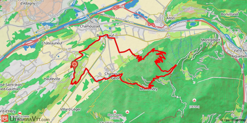 Tour du Solliet à VTTAE