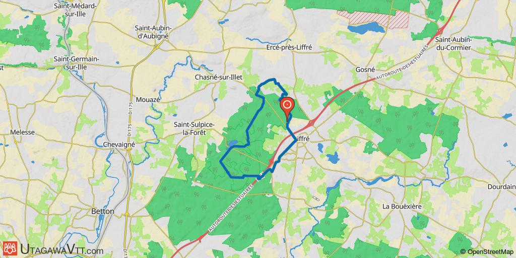 Liffré et la forêt de Rennes