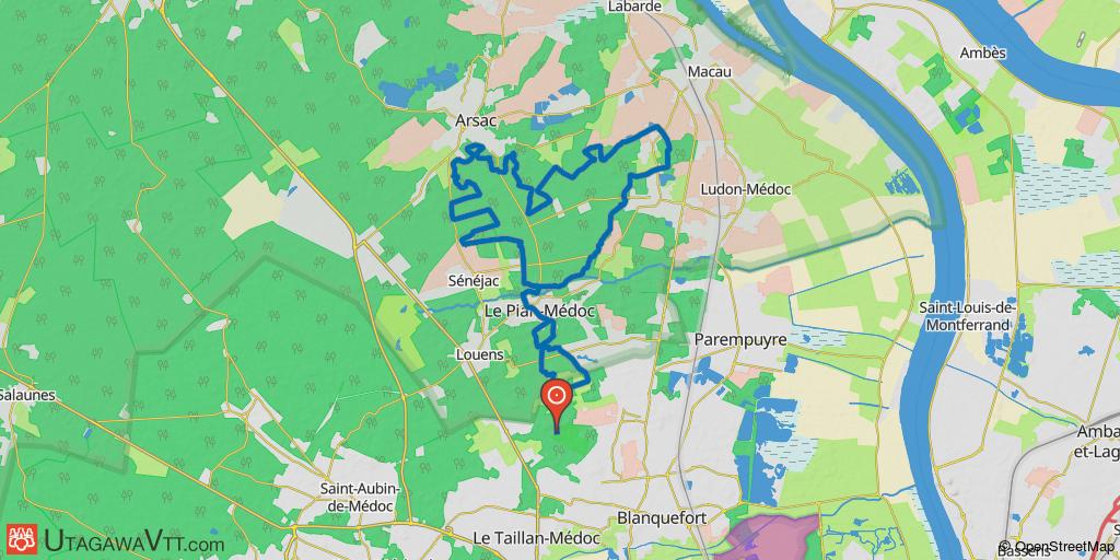 Blanquefort - Arsac - Opus 1 - 40 km