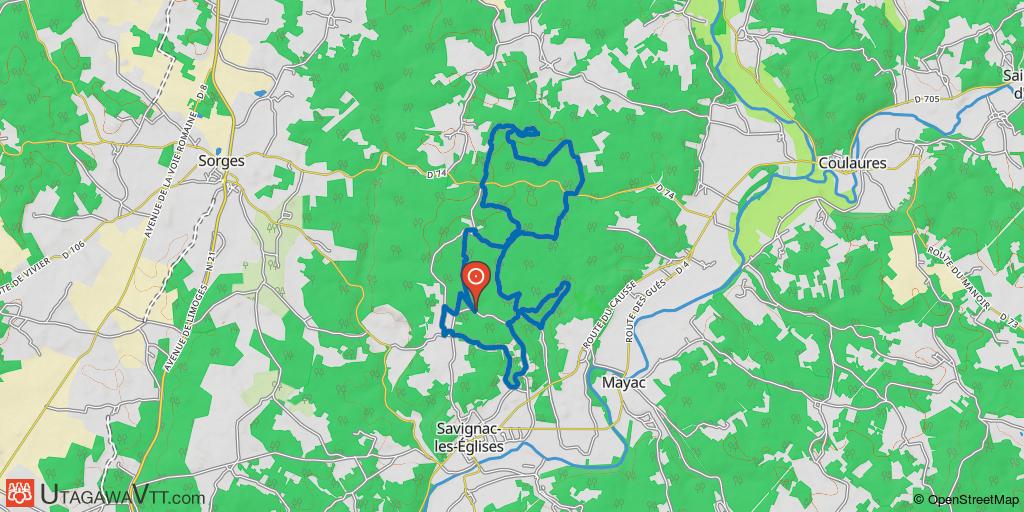 Communauté de communes Isle - Loue - Auvézère - Circuit N°6 : Causse de l'Isle